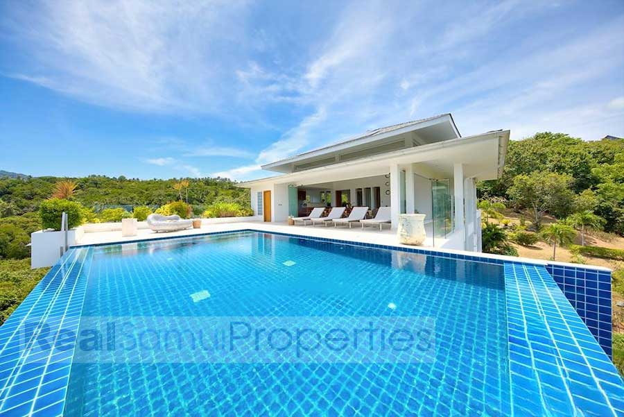 Luxury Stand-Alone Contemporary 5-Bed Sea View Villa, Bo Phut